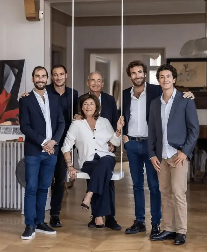 La famille Kretz, agence immobilière de prestige, exemple de personal branding